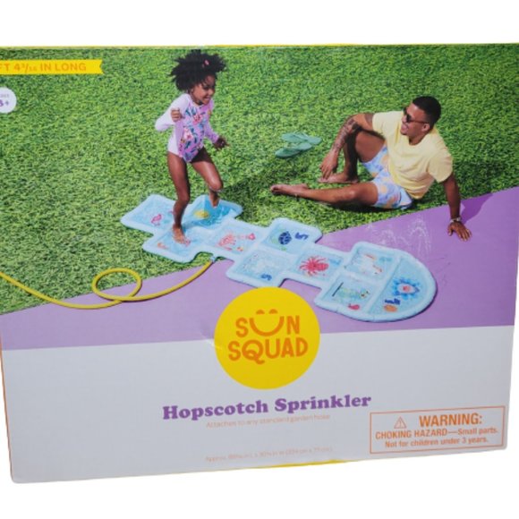 Sun Squad Games Sun Squad 88 Long Inflatable Edges Hopscotch
